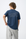 T-shirt com Estampado Traseiro - Marinho