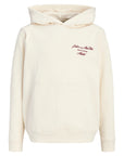 Hoodie com Estampado Traseiro - Bege