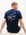 T-shirt com Estampado Traseiro - Marinho