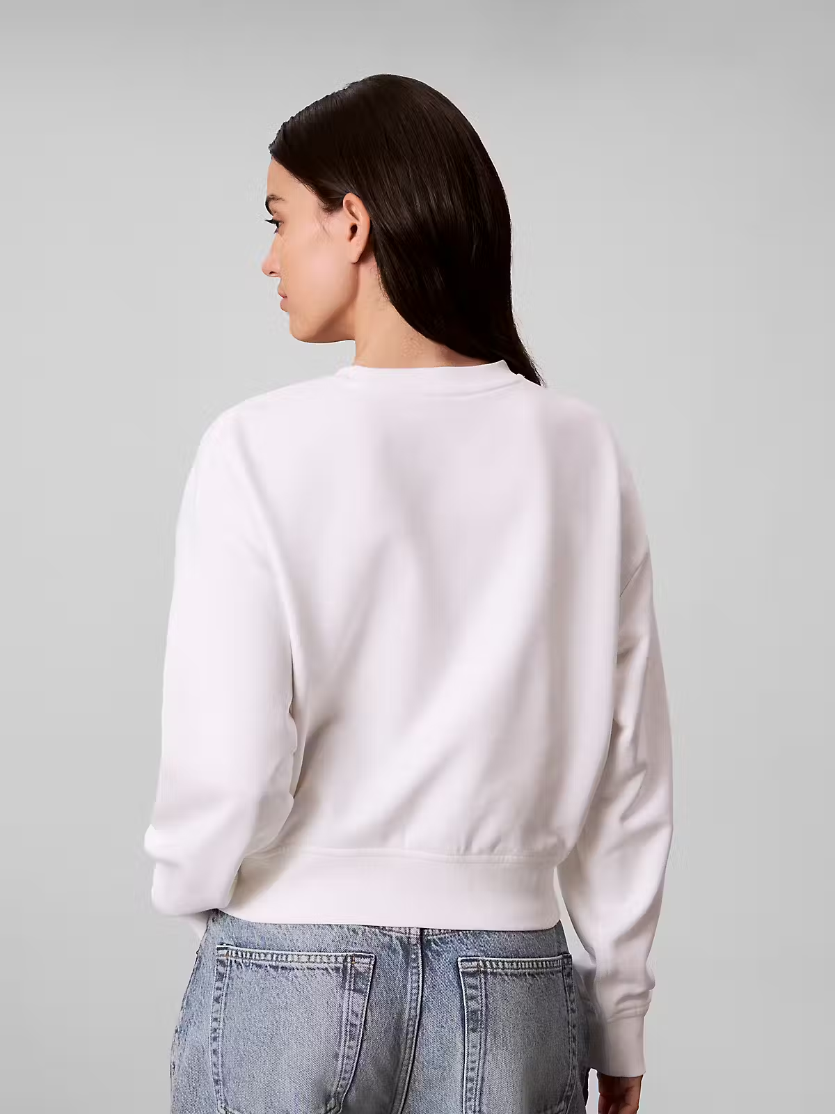 Sweat com Logo - Branco