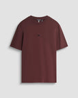 T-shirt com Logo - Bordo