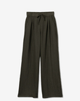 Calças Wide Leg - Verde