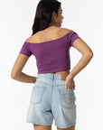 Top Cropped - Violeta