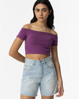 Top Cropped - Violeta