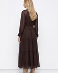 Vestido Midi - Castanho