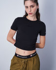 Top Cropped - Preto