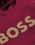 Hoodie Estampada - Bordo