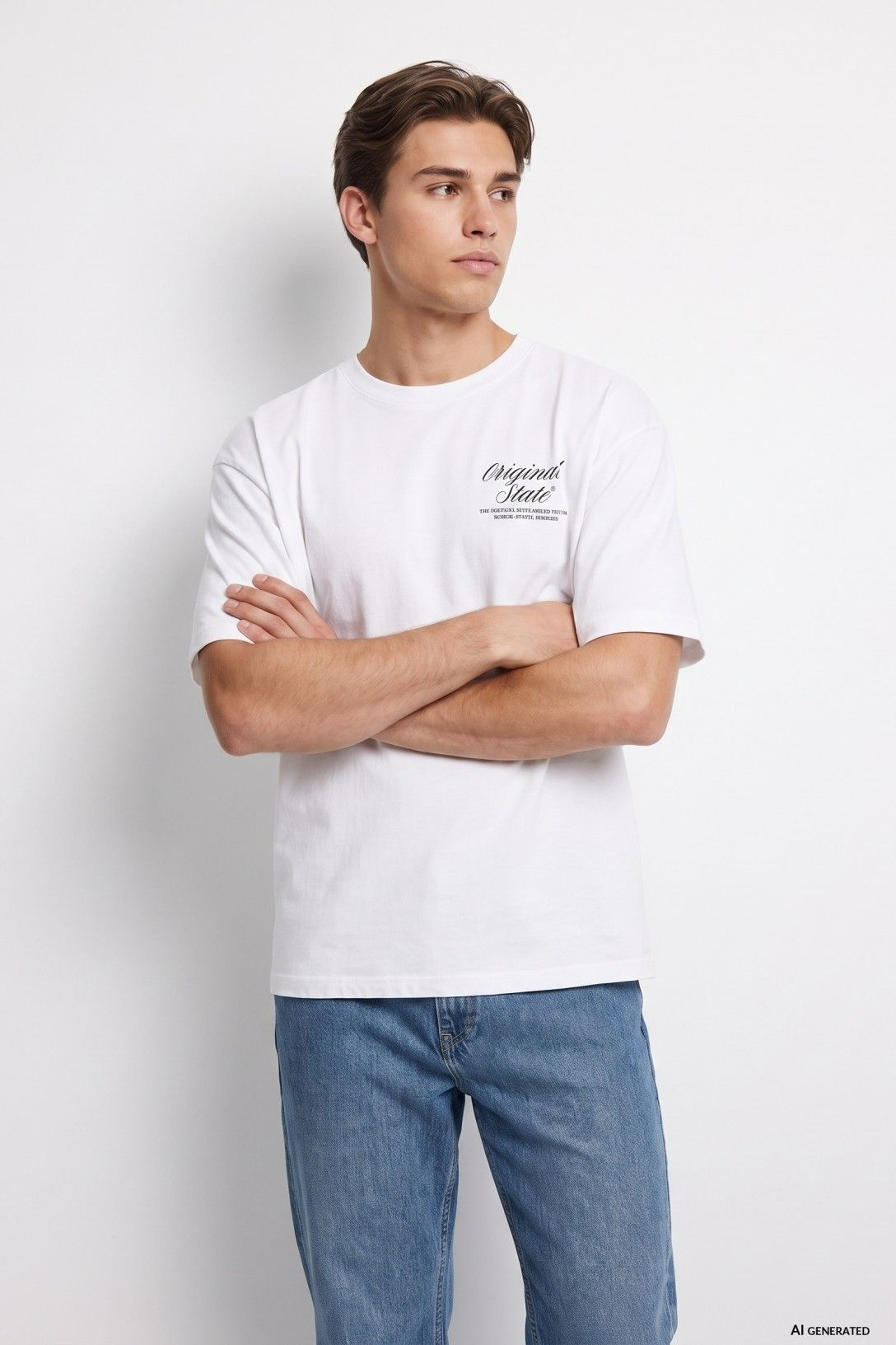 T-shirt Estampada - Branco