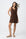 Vestido Curto - Castanho