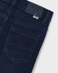 Calças de Ganga Skinny - Azul Escuro