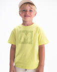T-shirt Estampada - Amarelo