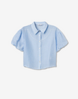 Camisa Curta - Azul Claro