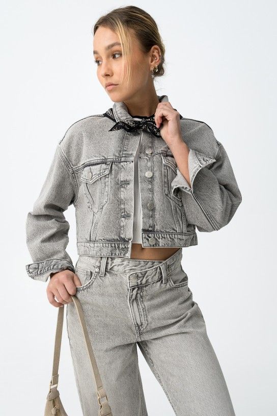 Casaco de Ganga - Cinza