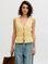 Top de Linho - Amarelo