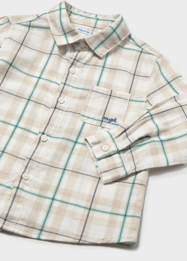 Camisa de Manga Comprida - Bege