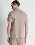 T-shirt com Logo - Bege