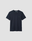T-shirt com Logo - Marinho