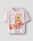T-shirt Capybara - Rosa