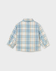 Sobrecamisa Xadrez - Azul Claro