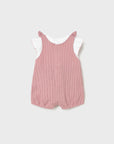 Conjunto de mono rosa