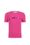 T-shirt com Logo - Rosa