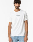 T-shirt com Estampado Traseiro - Branco