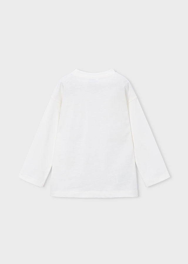 Camisola de Manga Comprida - Branco