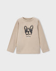 Camisola de Manga Comprida - Bege
