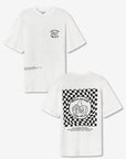 T-shirt com Estampado Traseiro - Branco