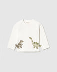 Camisola de Manga Comprida - Branco