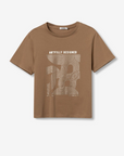 T-shirt Estampada - Bege