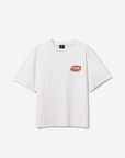 T-shirt com Estampado Traseiro - Branco