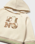 Hoodie com Capuz - Bege