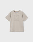 T-shirt Estampada - Bege