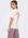 T-shirt com Estampado Traseiro - Rosa