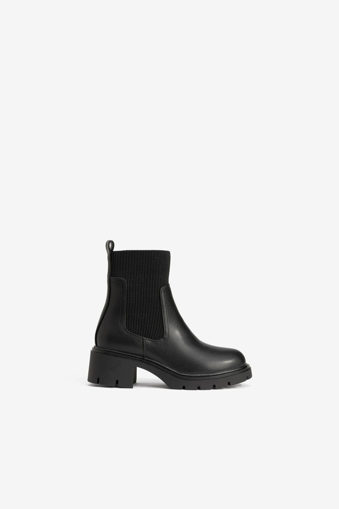 Botins com Elástico - Preto