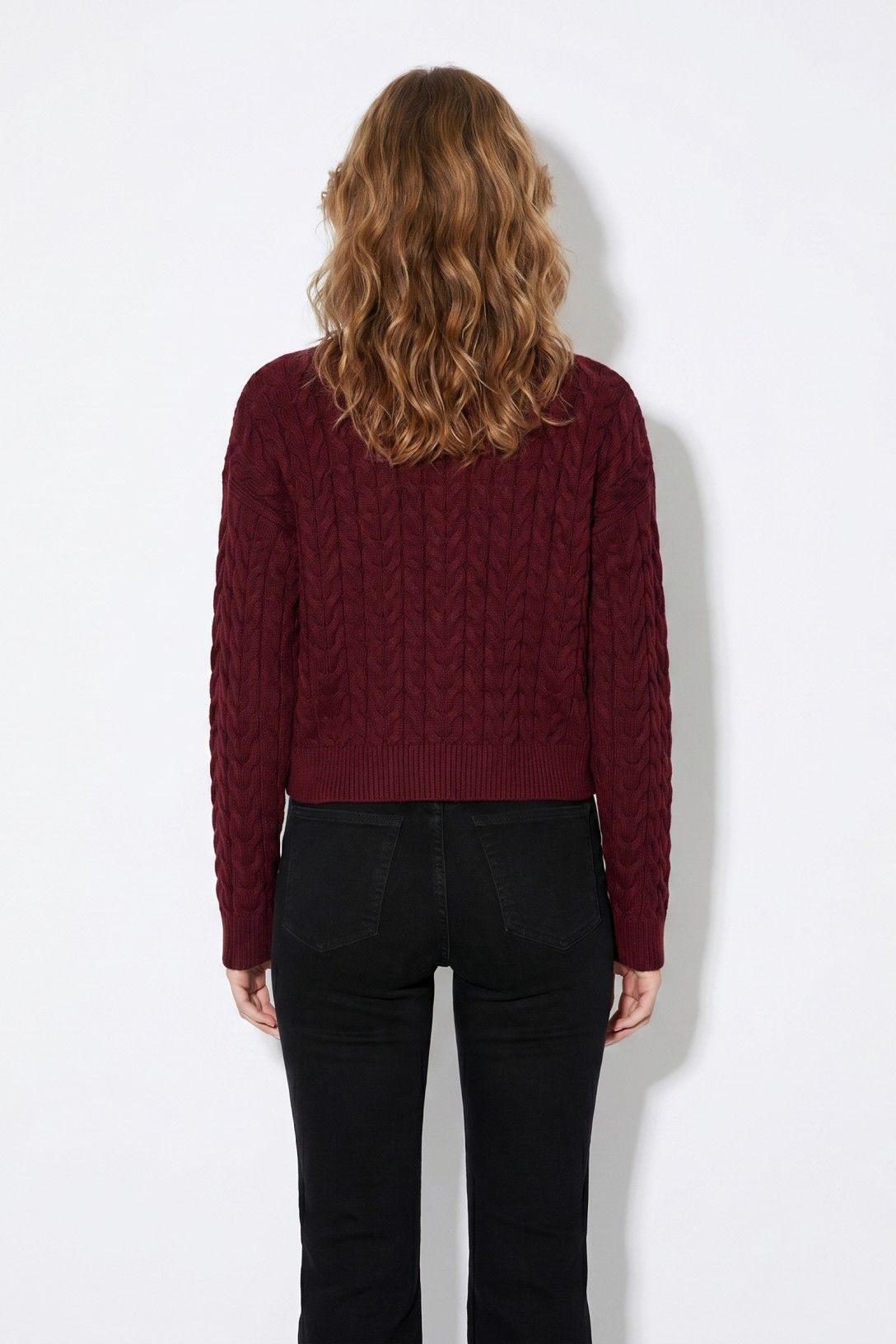 Camisola de Malha - Bordo