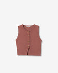 Top de Malha - Coral