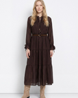 Vestido Midi - Castanho