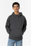 Hoodie com Bordado Frontal - Cinza