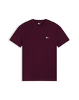 T-shirt com Logo - Bordo
