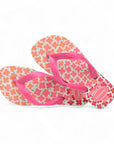Havaianas Flores - Rosa