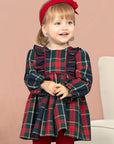 Vestido de Quadrados Escocês - Vermelho