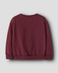 Sweat Estampada - Bordo