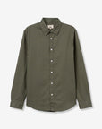 Camisa Efeito Linho - Verde
