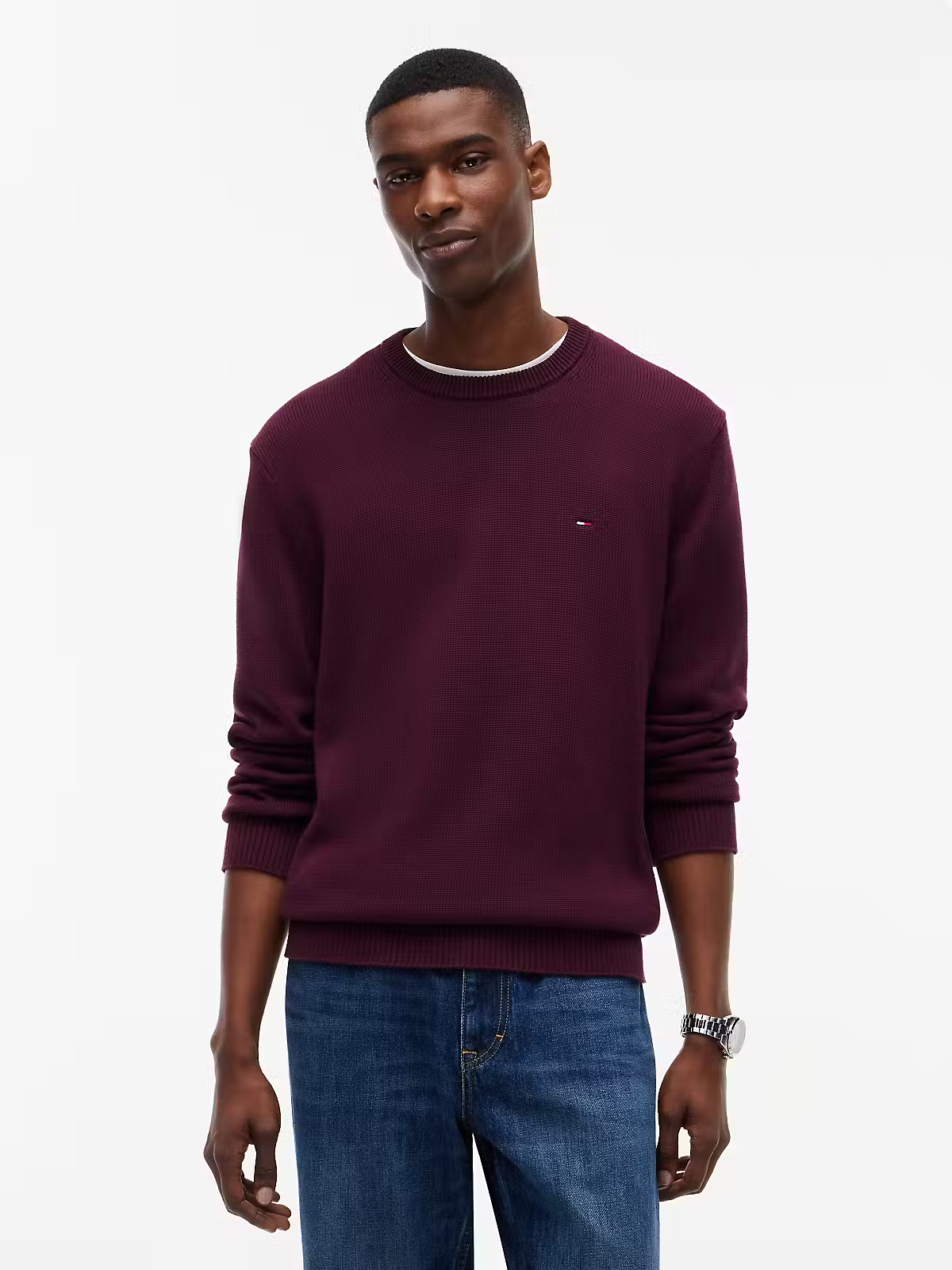 Camisola de Malha - Bordo