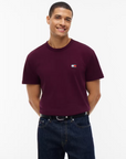 T-shirt com Logo - Bordo
