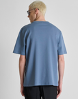 T-shirt Relaxed - Azul Médio