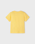 T-shirt com Estampado Interativo - Amarelo