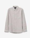 Camisa Regular Fit às Riscas - Bege